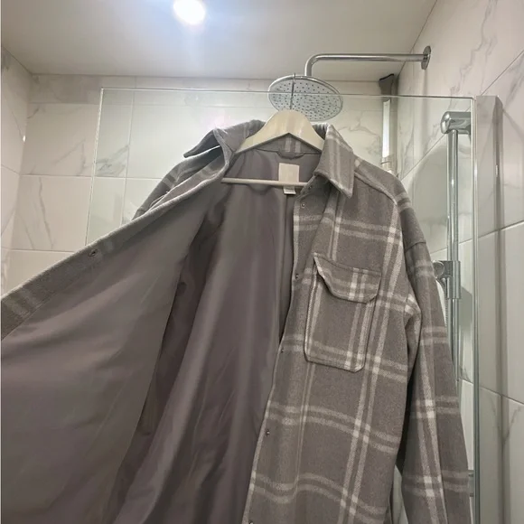 H&M Light Gray Jacket - Picture 9 of 9